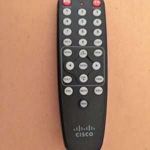 CISCO HDA-RF2.2 TV Remote Control for DIGITAL TRANSPORT ADAPTER (DTA) devices